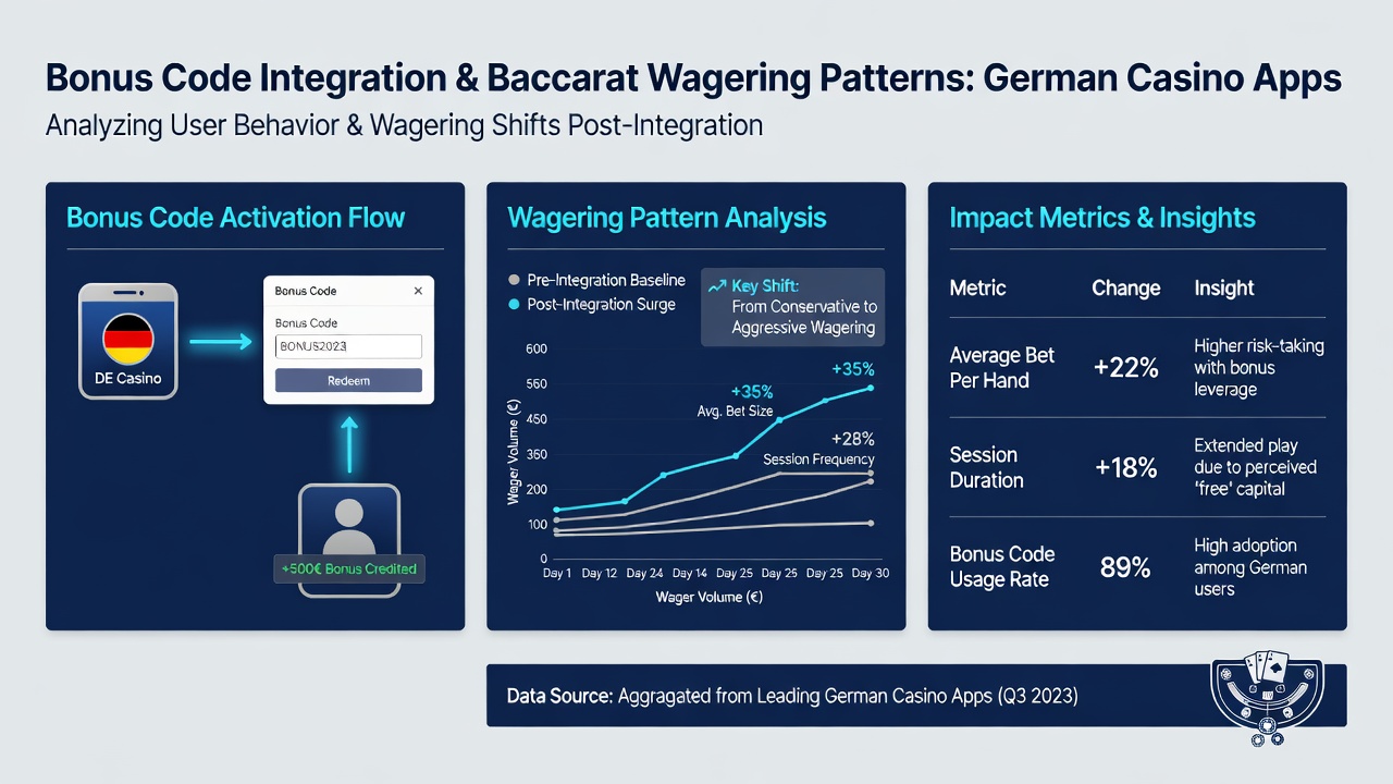 Auswirkungen von Bonusintegration auf mobile Baccarat-Wettmuster