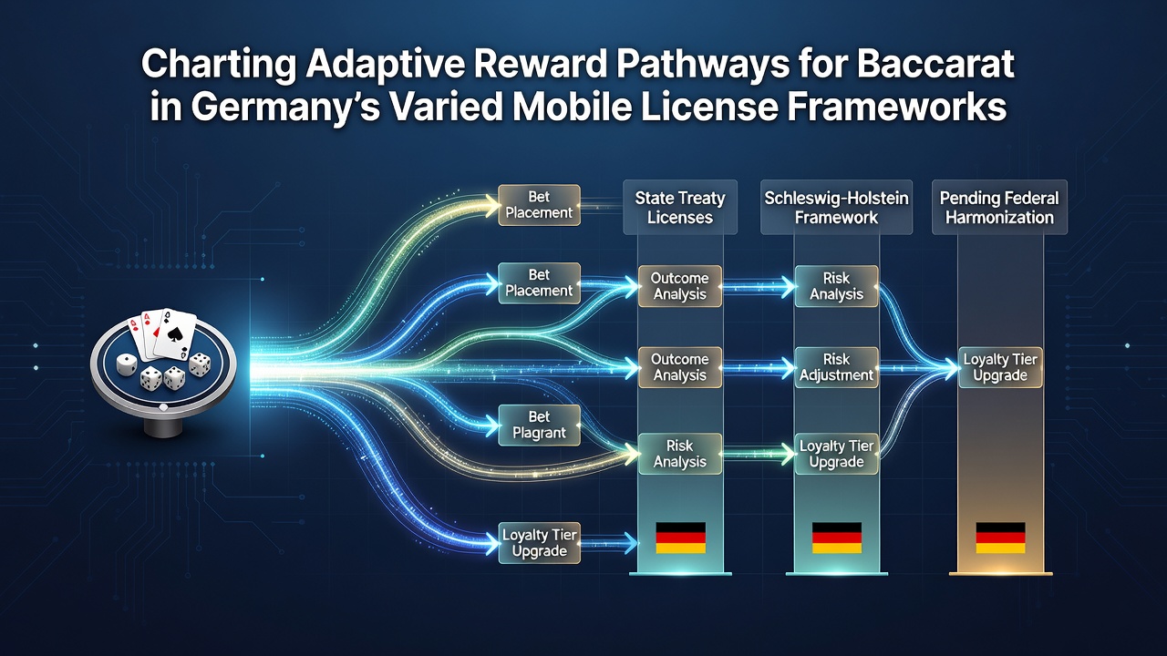 Darstellung adaptiver Belohnungspfade und mobiler Engagement-Metriken für Baccarat