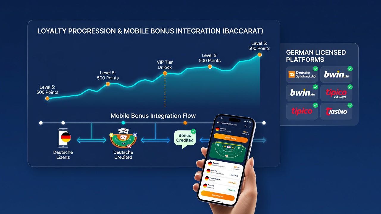 Mobile Integration von Baccarat-Boni und Treuefortschritten auf deutschen Lizenzplattformen