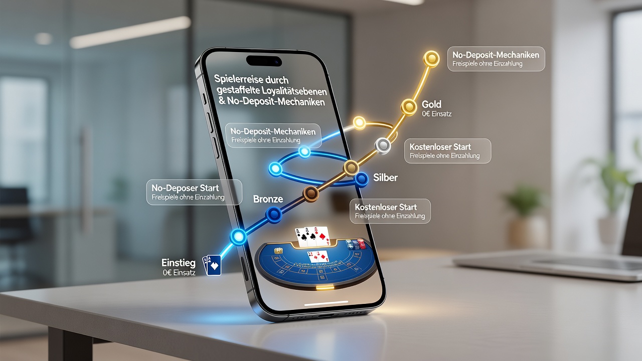 Darstellung von mobilen Bonuswegen und Treuefortschritt in Baccarat-Apps