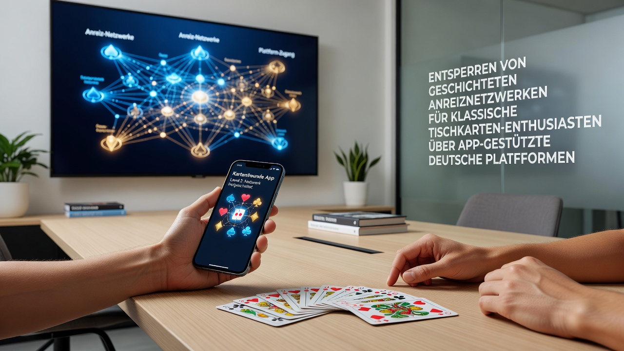 Vernetzte Incentive-Systeme und mobile Engagement-Pfade für Tischkartenspiele